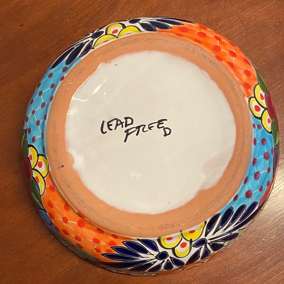 Handmade Mexican Ceramic Decorative Bowl - Picture 6 of 10